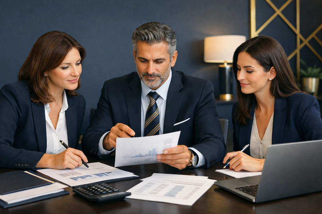 Corporate prestige office